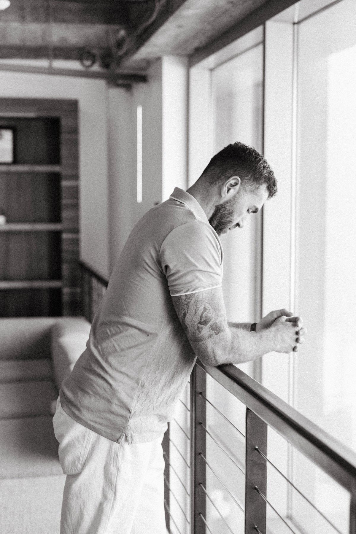 Jordan Felix, in thought
